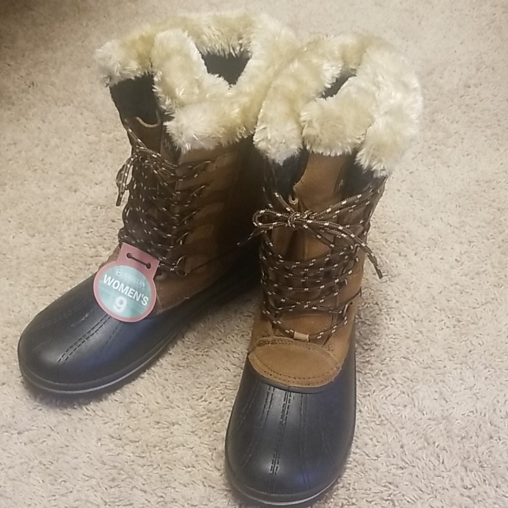 Magellan Outdoor Fur Quilted Pac Boots